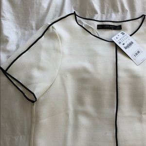 Zara Business Casual Top